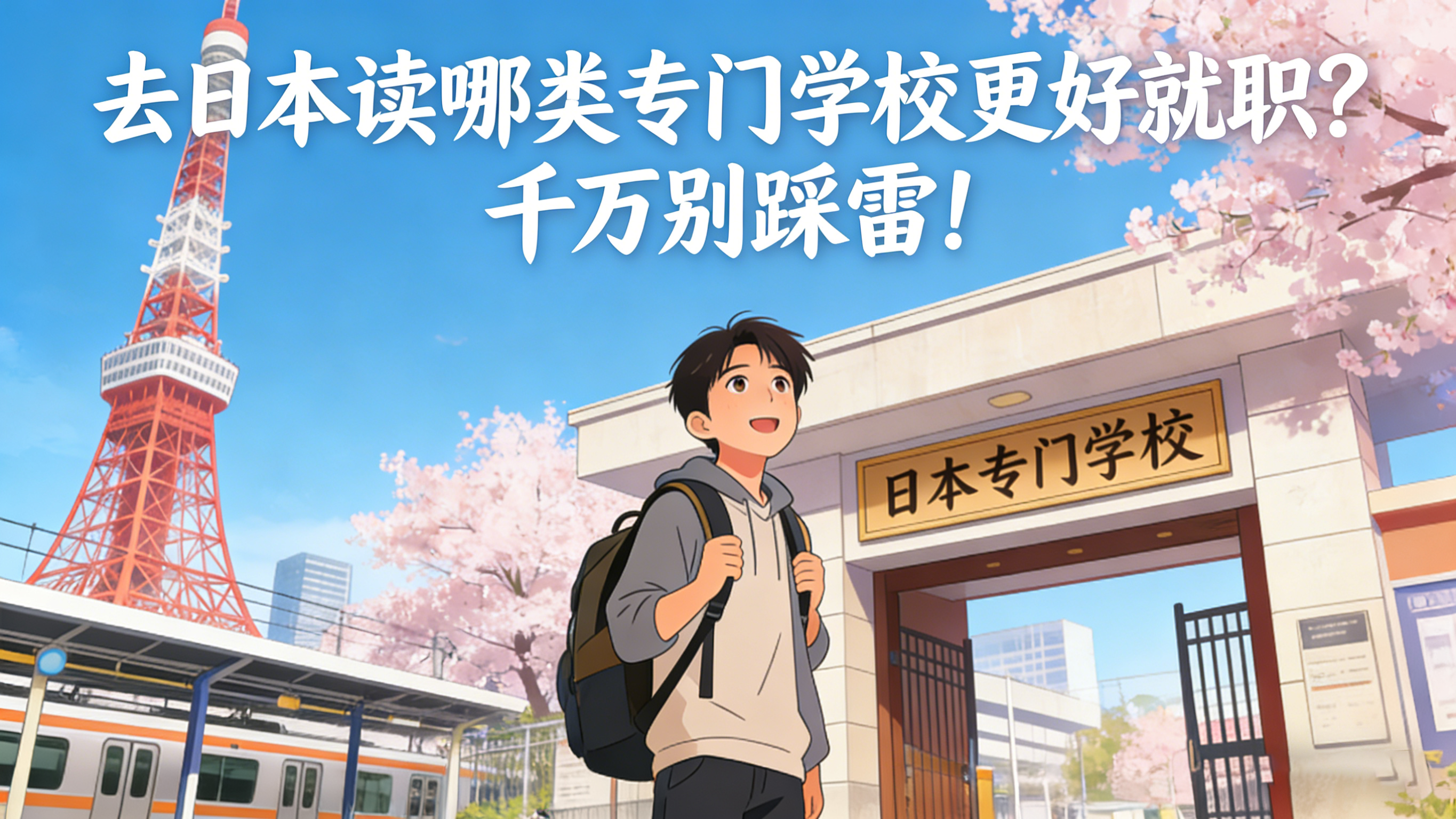 去日本读哪类专门学校更好就职?千万别踩雷!